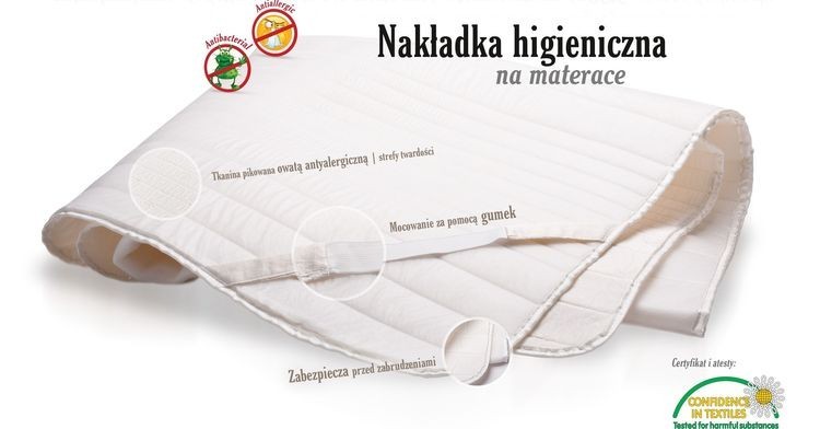 Nakładka higieniczna na materac